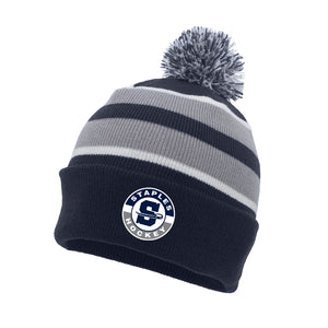KNIT POM BEANIE
