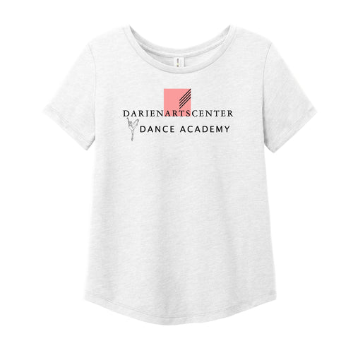 WOMENS TRI-BLEND SCOOP NECK