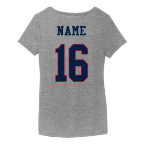 WOMENS TRI-BLEND PLAYER TEE