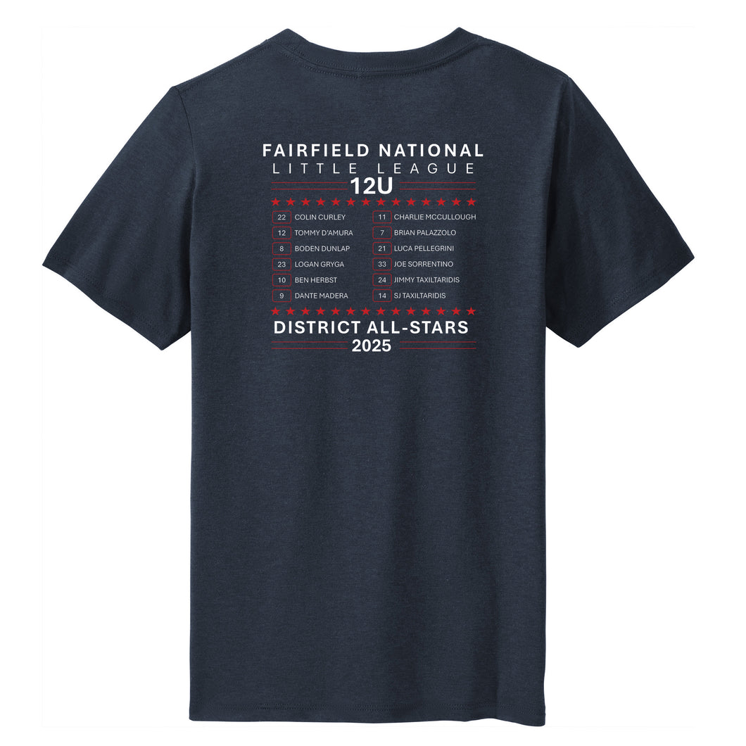 YOUTH TRI-BLEND ROSTER TEE