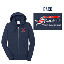 Load image into Gallery viewer, LADIES FULL ZIP HOODED SWEATSHIRT