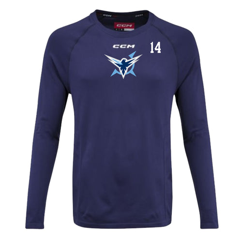 CCM LONG SLEEVE TRAINING TEE