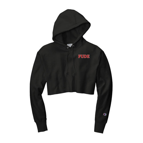 CHAMPION REVERSE WEAVE CROPPED HOODIE