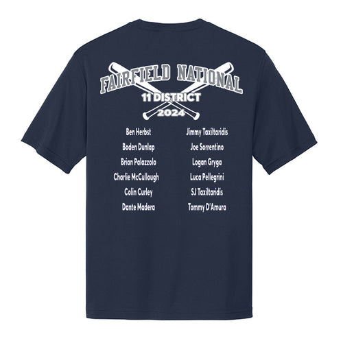 PERFORMANCE ROSTER TEE