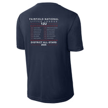 Load image into Gallery viewer, YOUTH PERFORMANCE ROSTER TEE