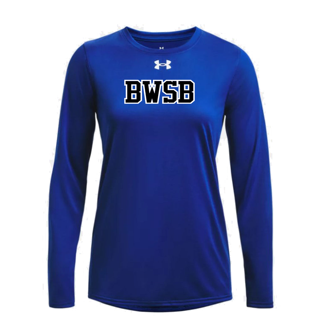 UA WOMENS TEAM TECH L/S