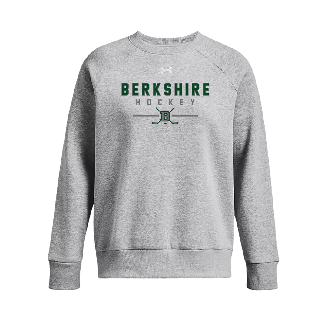 WOMENS UA RIVAL FLEECE CREWNECK