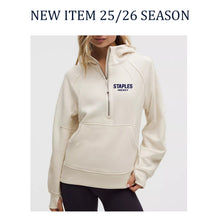 Load image into Gallery viewer, LULULEMON SCUBA OVERSIZED 1/2 ZIP HOODIE LONG