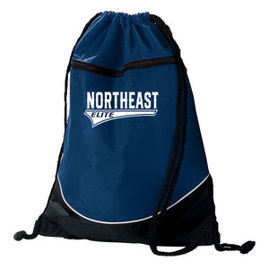 TRI-COLOR DRAWSTRING BACKPACK