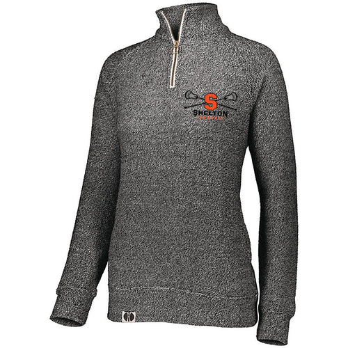 Ladies Cuddly 1/4 Zip Pullover