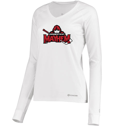 LADIES ELECTRIFY COOLCORE® LONG SLEEVE TEE