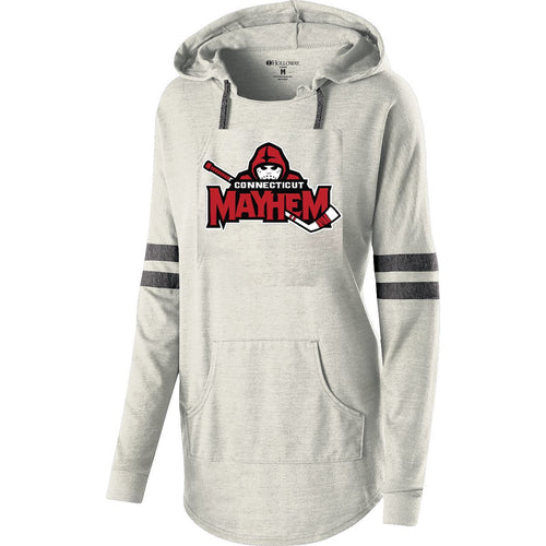 LADIES HOODED PULLOVER