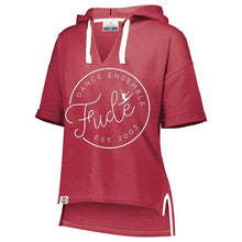 Load image into Gallery viewer, LADIES SHORT SLEEVE HOODIE