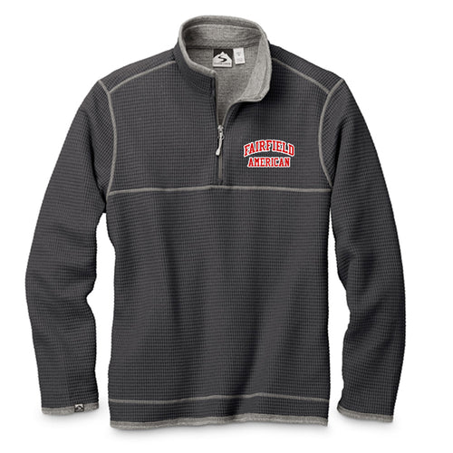 MEN’S WAFFLE KNIT PULLOVER