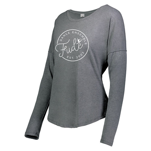 LADIES LUX TRI-BLEND LONG SLEEVE TEE