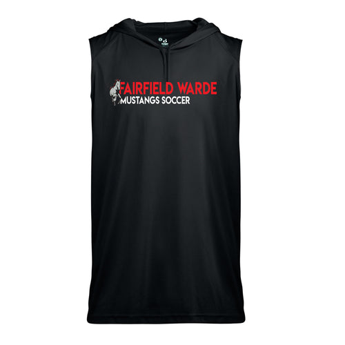 B-CORE SLEEVELESS HOOD TEE