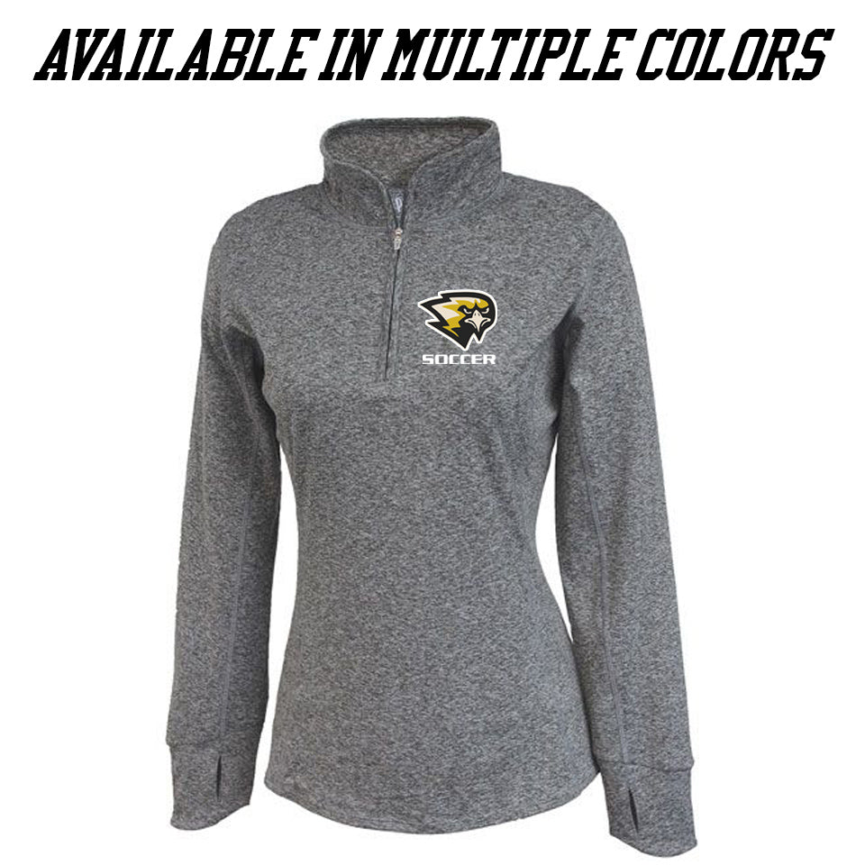 WOMENS SPACE-DYE 1/4 ZIP