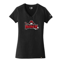 Load image into Gallery viewer, NEW ERA LADIES V-NECK TEE
