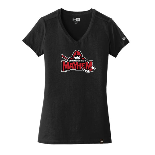 NEW ERA LADIES V-NECK TEE