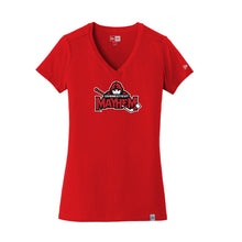 Load image into Gallery viewer, NEW ERA LADIES V-NECK TEE