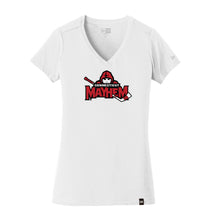 Load image into Gallery viewer, NEW ERA LADIES V-NECK TEE