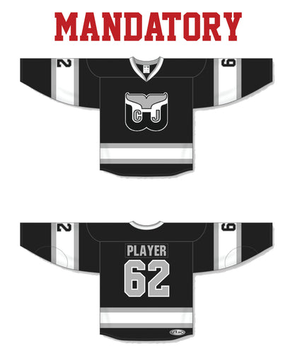 CJW JERSEY - BLACK