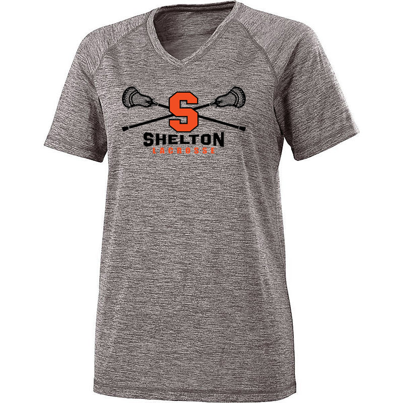 Ladies Short Sleeve V-Neck Shirt